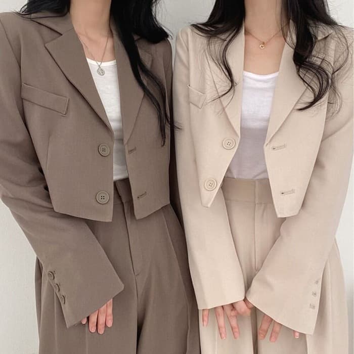 骨格ウェーブ服ベーシックセットアップ