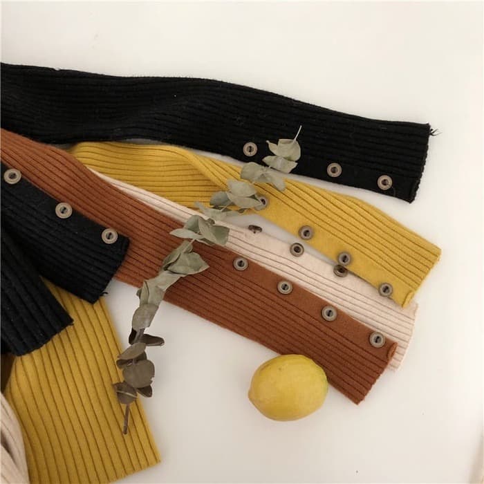 骨格ウェーブ服ポイントニットトップス