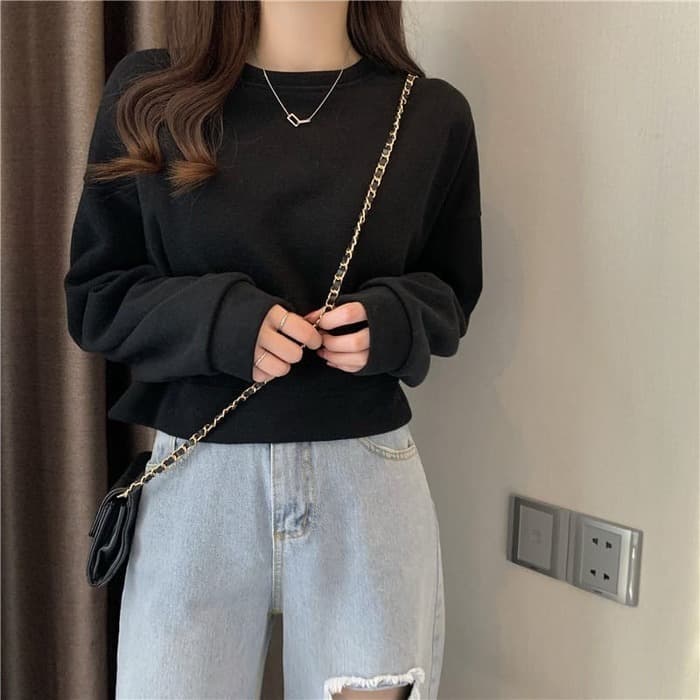 骨格ウェーブ服カラープルオーバーパーカートップス