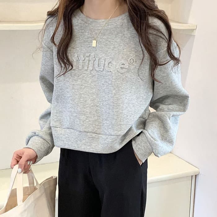 骨格ウェーブ服ロゴプルオーバーパーカートップス