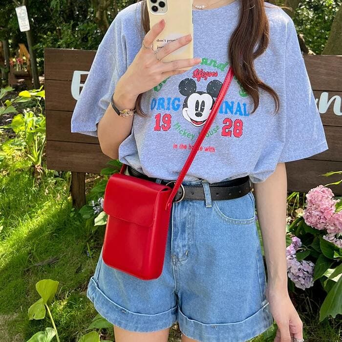 骨格ウェーブミニバックショルダー
