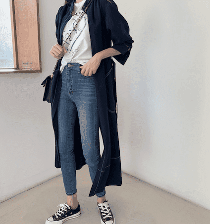 骨格ウェーブ 2wayロングワンピース